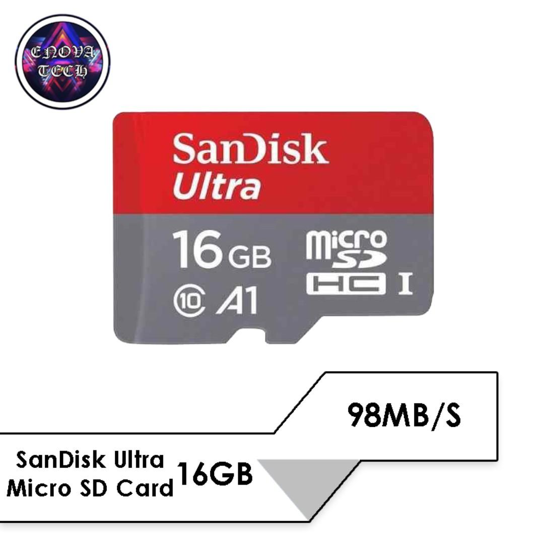 Sandisk A1 Micro Sd Card 16gb New Price Electronics Computer Parts Accessories On Carousell