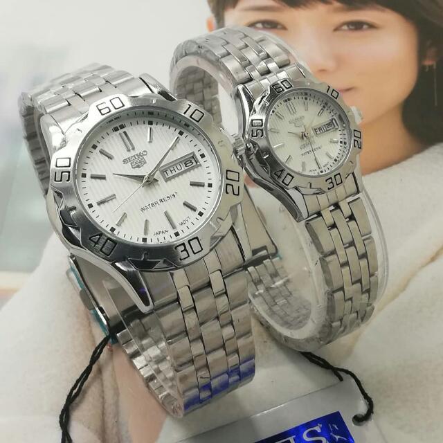 SEIKO 5 COUPLE Men s Fashion Watches Accessories Watches on