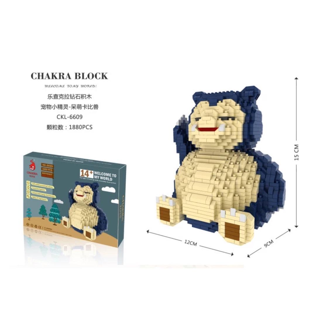 nanoblocks snorlax