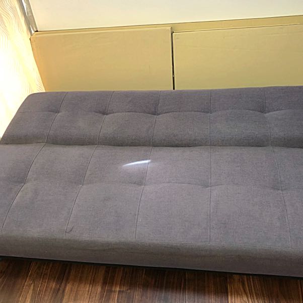 Sofa that turns into full double bed, Furniture & Home Living, Furniture, Sofas on Carousell