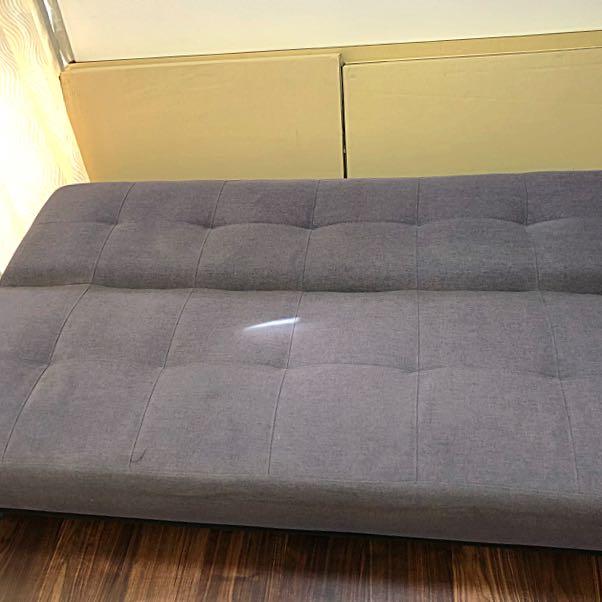 Sofa that turns into full double bed, Furniture & Home Living