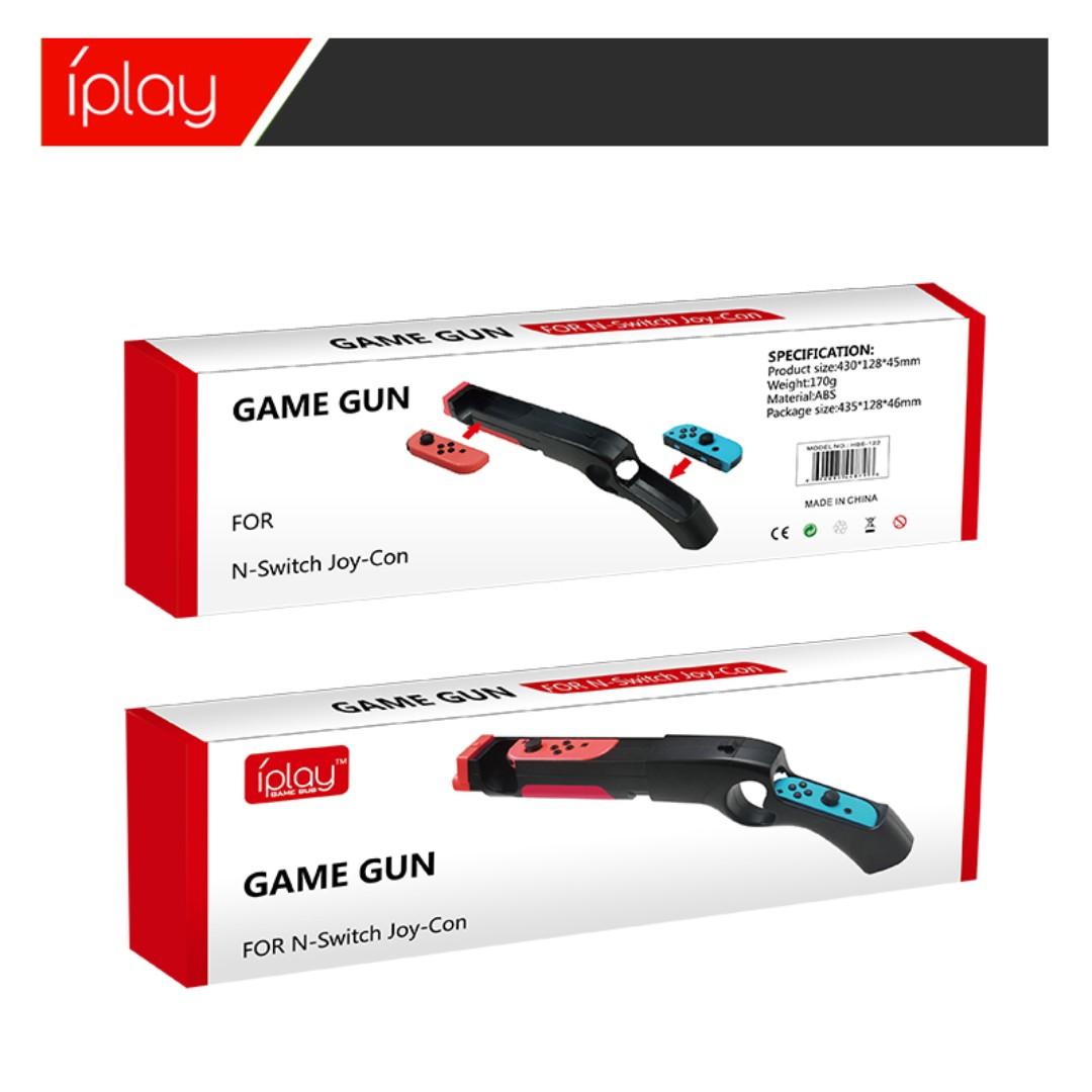 Switch 槍托game Gun 體感槍 遊戲機 電子遊戲機 Nintendo 任天堂 Carousell