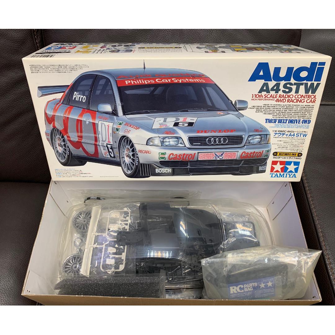Tamiya 1/10 Audi A4 STW #58182, 興趣及遊戲, 玩具& 遊戲類- Carousell