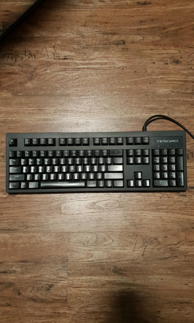Tesoro Excalibur Rgb Edition Mechanical Gaming Keyboard Electronics Computer Parts Accessories On Carousell