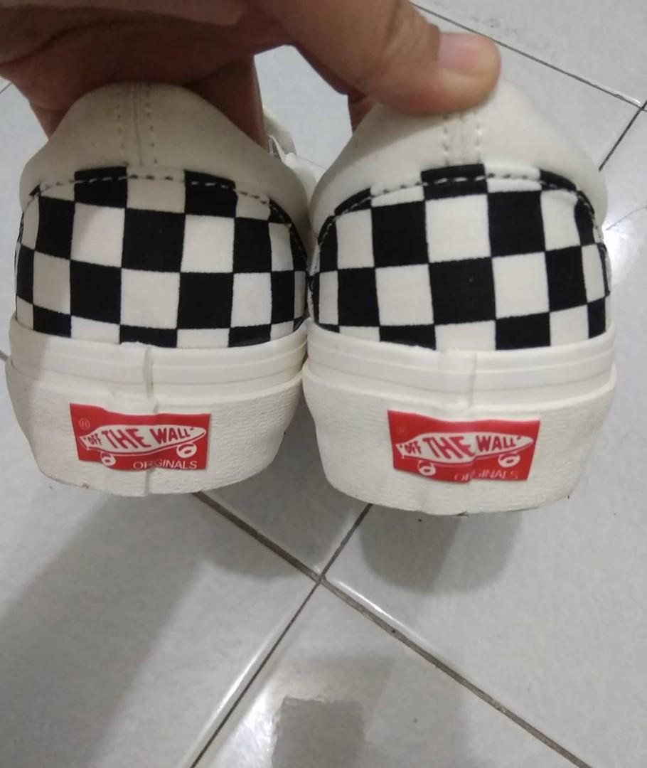 vans slip on og, Fesyen Wanita, Sepatu 