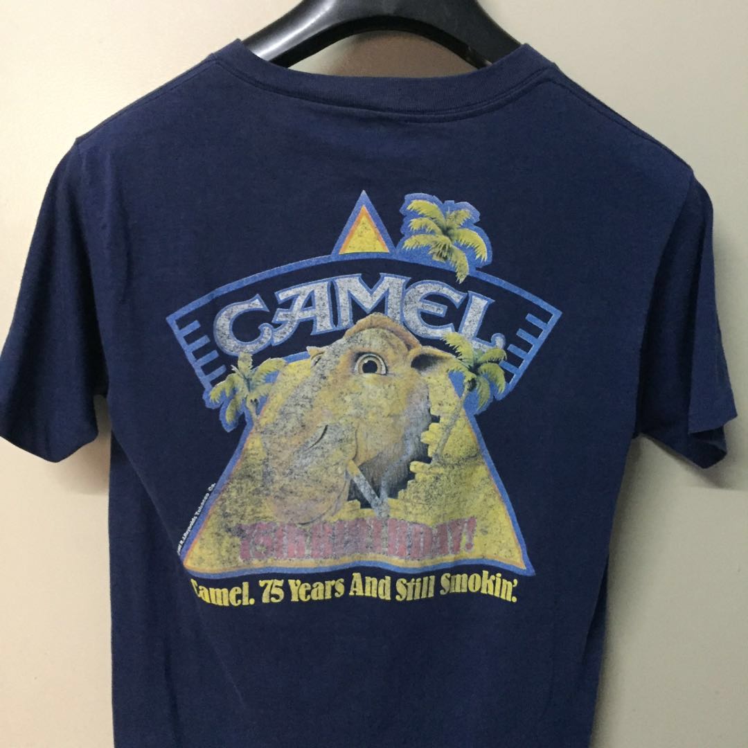 Vintage Camel T Shirt 1988, Men's Fashion, Tops & Sets, Tshirts & Polo ...
