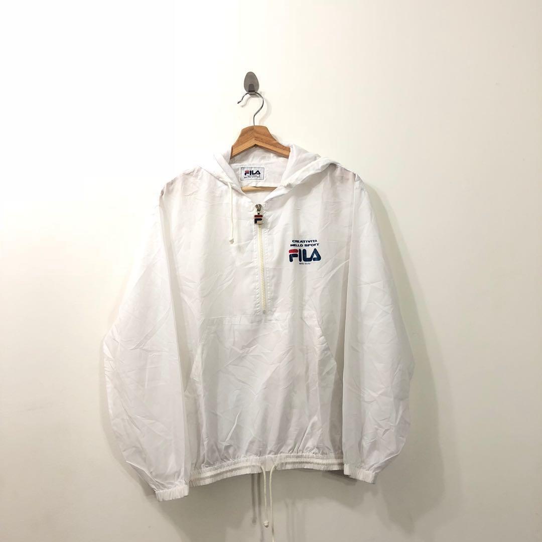 Fila half zip windbreaker sales