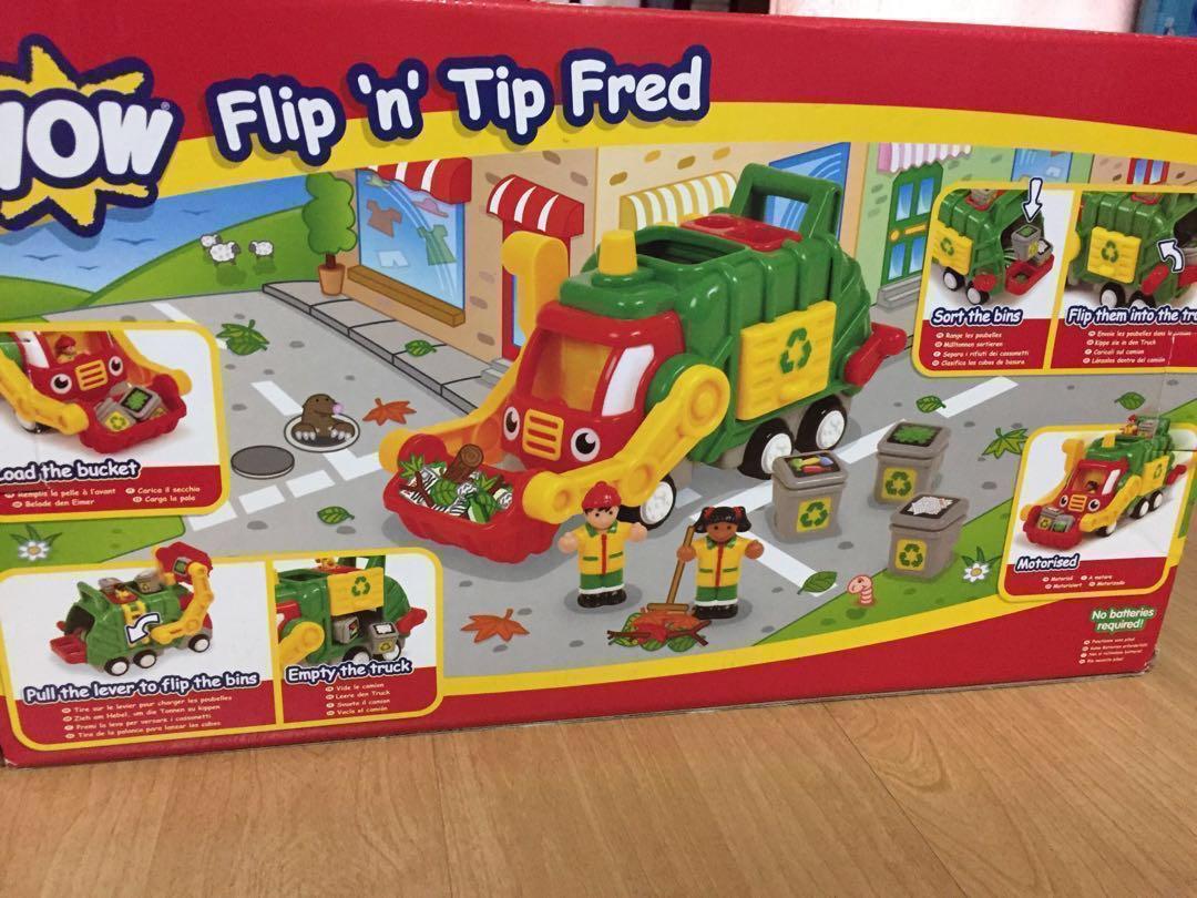 wow flip and tip fred