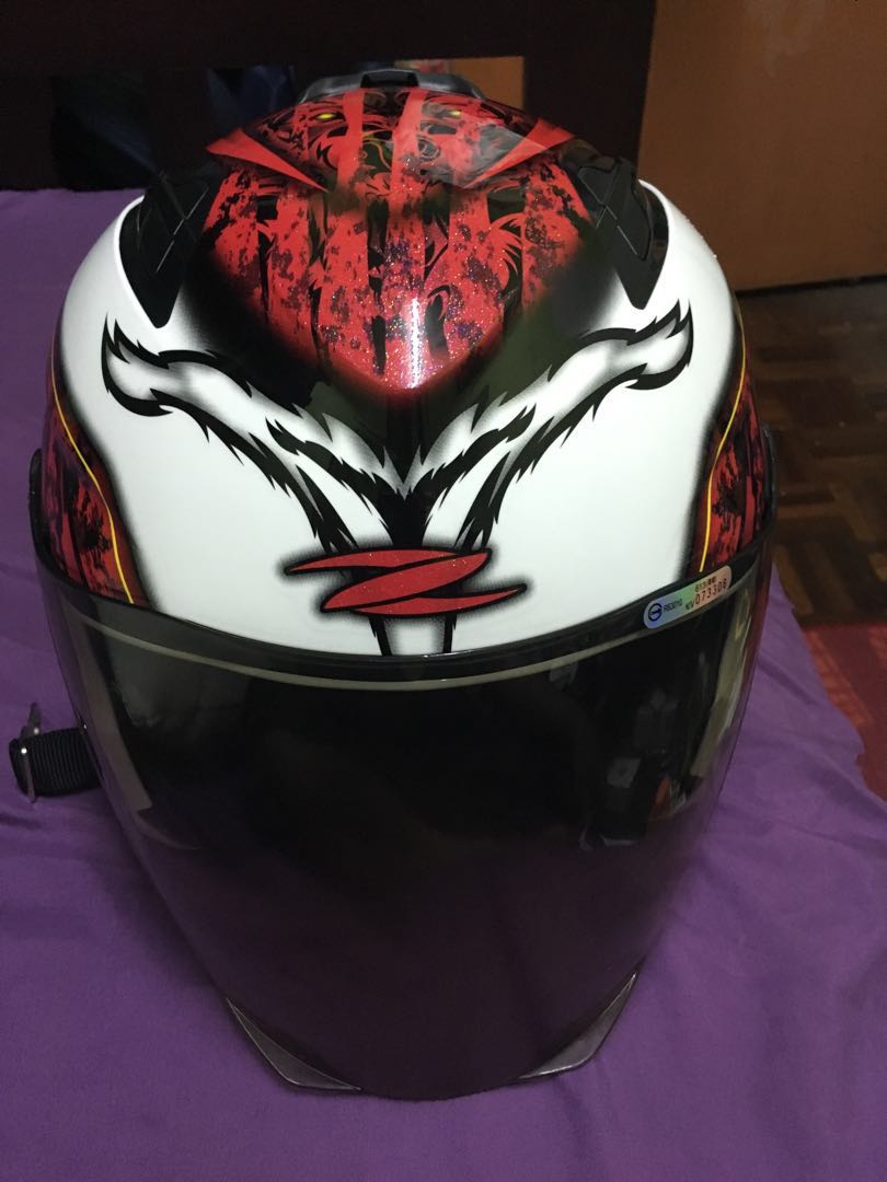 Zeus helmet, Auto Accessories on Carousell