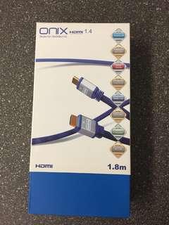 ONIX HDMI 1.8m線 Model:OX-18HDMI(v1.4)全新