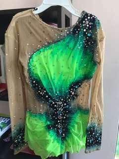 Girls’ Competition Gymnastics Leotard (Suitable for 8 to 9 yo)