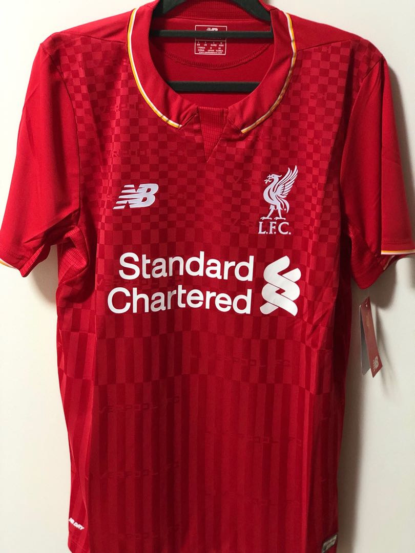 15/16 Liverpool Home Football Jersey 