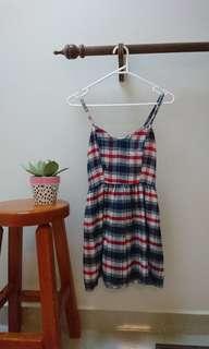 tartan dress xs