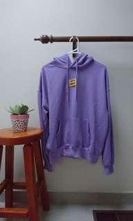 Korean lilac purple hoodie