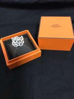Hermes Silver Ring