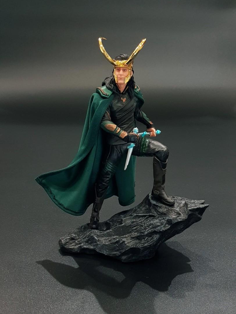 24cm Loki Statue Thor Ragnarok Toys Games Bricks Figurines On Carousell