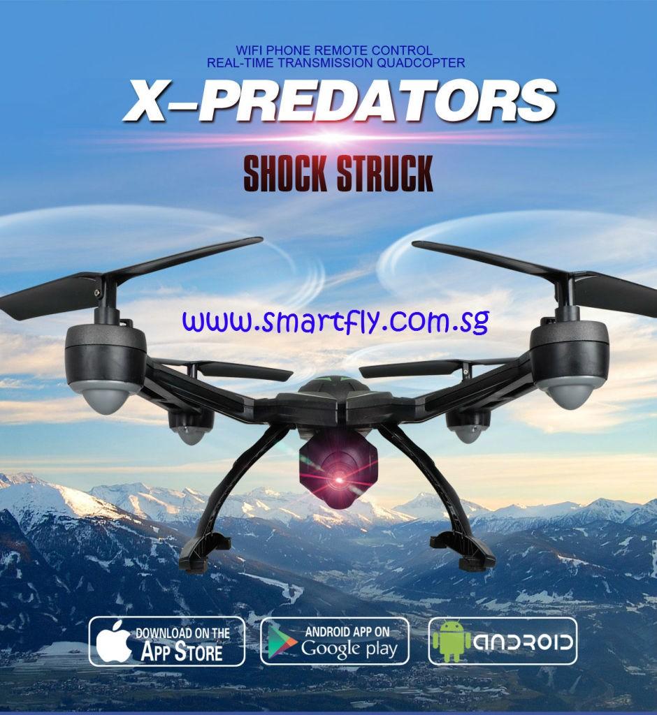 X predator drone app best sale