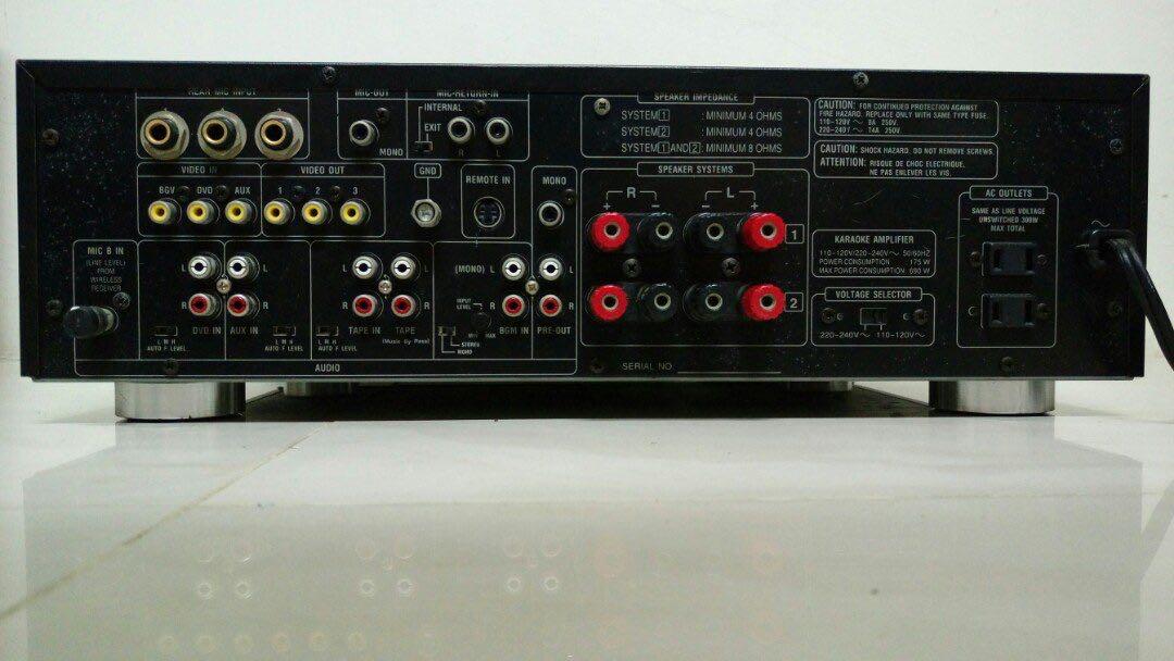 台灣製造 SUPERMASTER KMA 6800II 卡拉OK 綜合擴大機 可接6支麥克風 amplifier  照片瀏覽 6