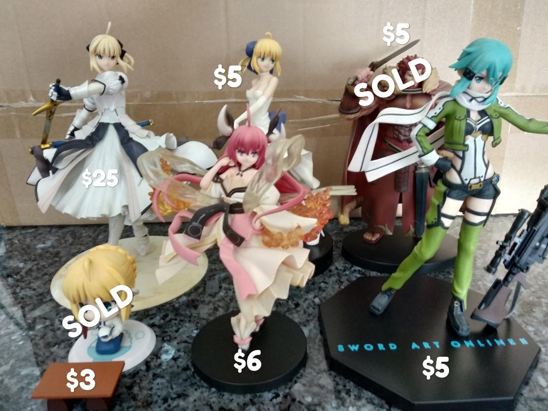 Anime Figure Clearance Sale Toys Games Bricks Figurines On Carousell