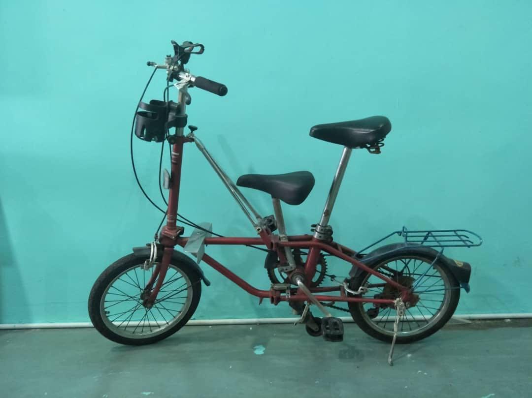 Basikal double seat store