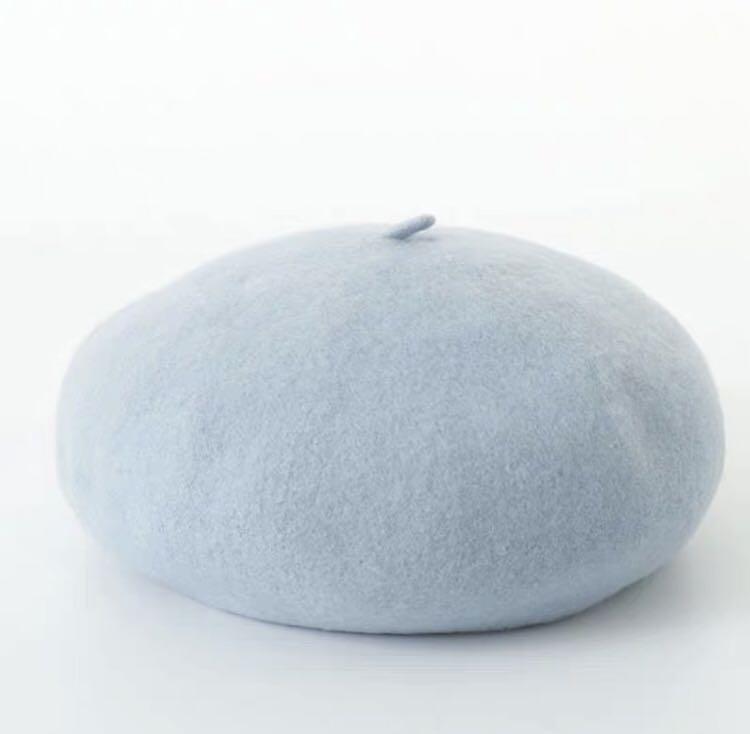 baby blue beret