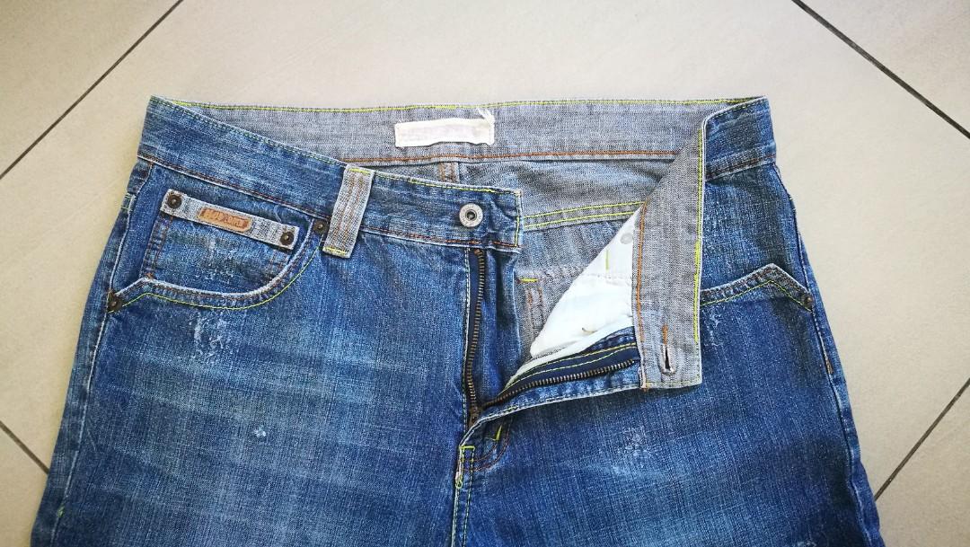 Blue Toms Men s Straight Cut Long Jeans