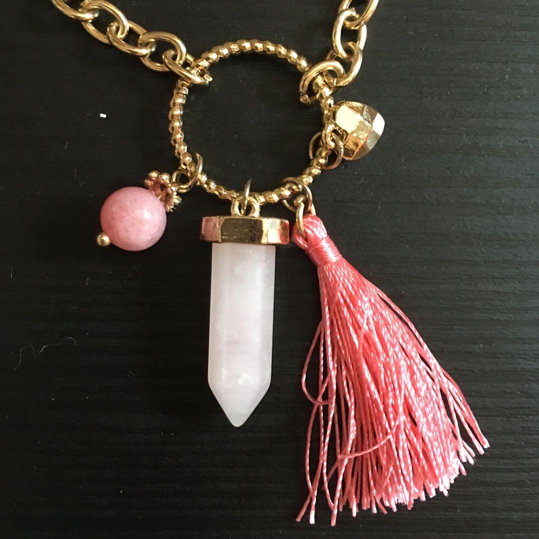 Quartz stone jewelry hot sale