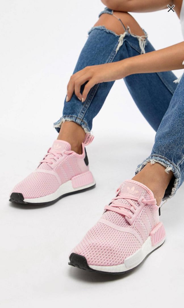 nmd r1 pink and black