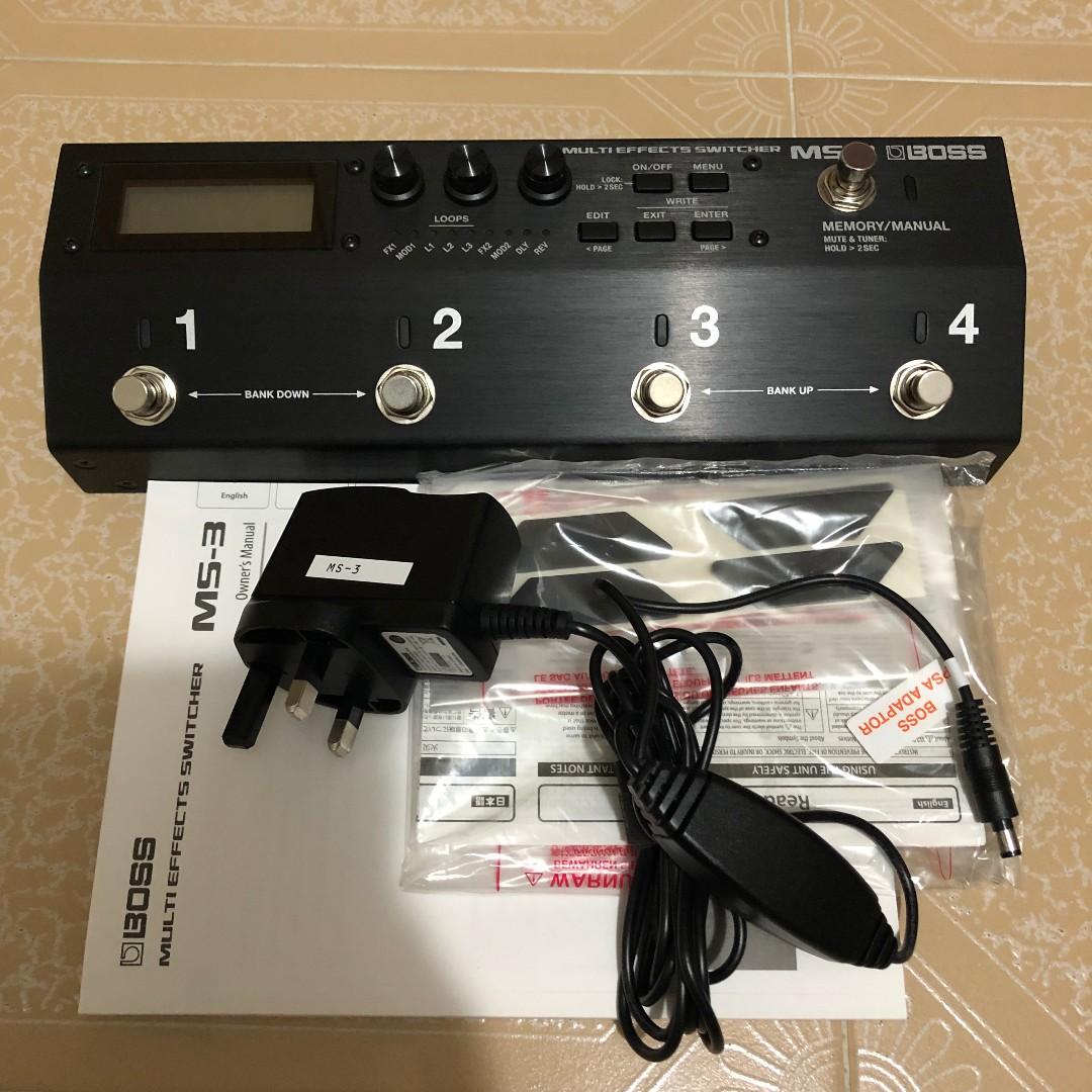 Boss ボス Ms 3 Multi Effects Switcher