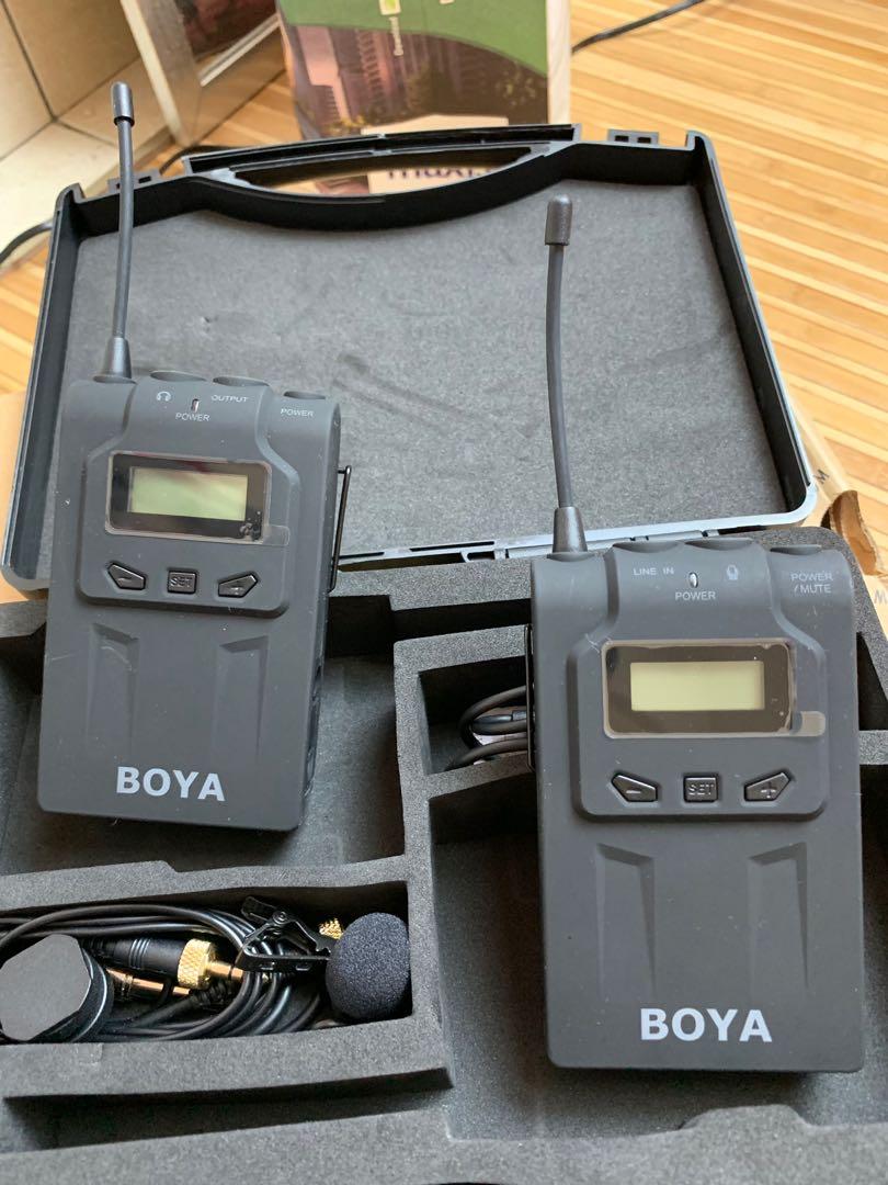 BOYA BY-WM6 - UHF Wireless Microphone System, Audio, Headphones ...