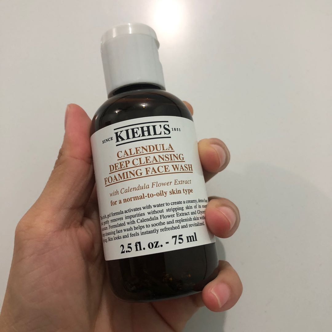 calendula deep cleansing foaming face