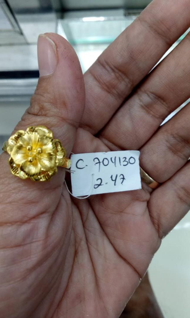 Cincin Emas 24k Bunga Teratai Barang Mewah Aksesoris Di Carousell Ingin memesan cincin/order cincin sesuai keinginan sendiri bisa langsung sama kami terima kasih. cincin emas 24k bunga teratai