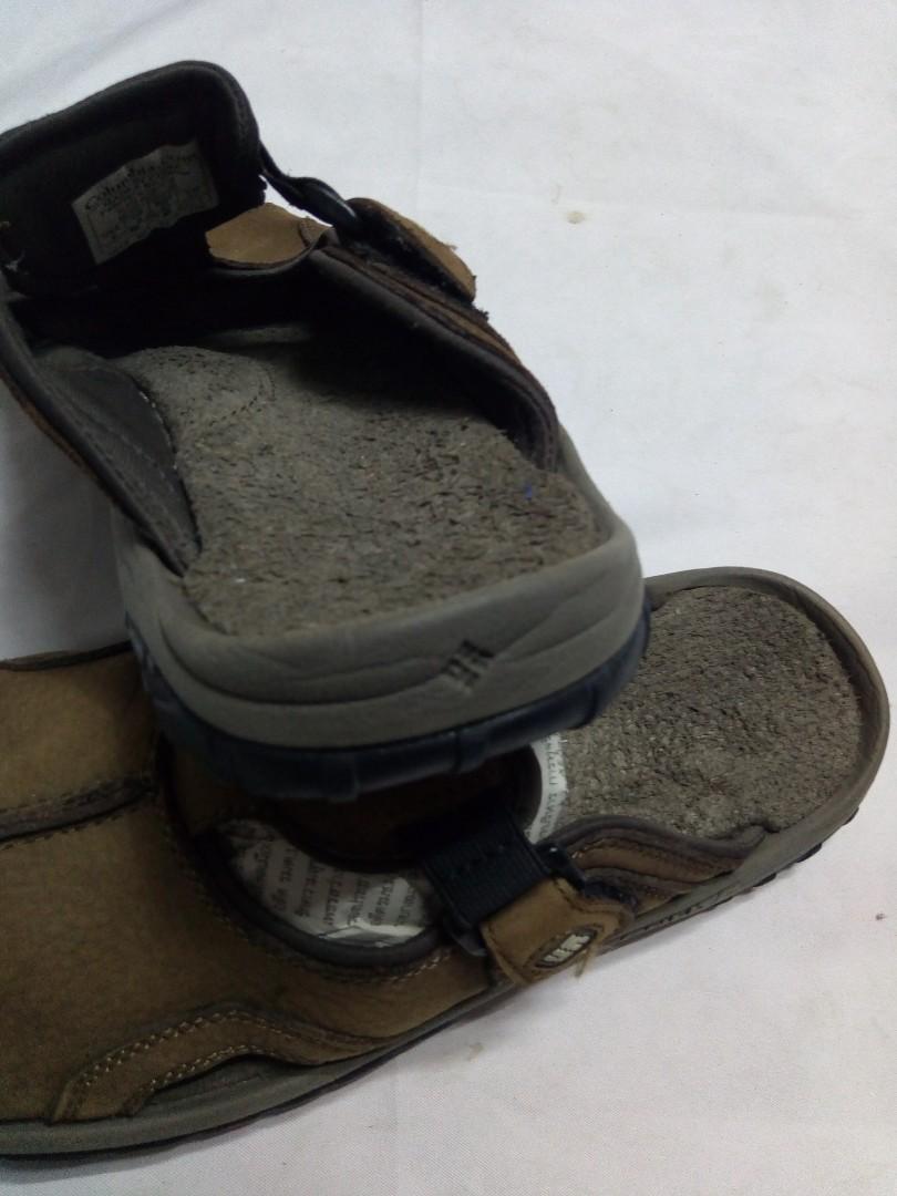Columbia slate outlet slide sandals