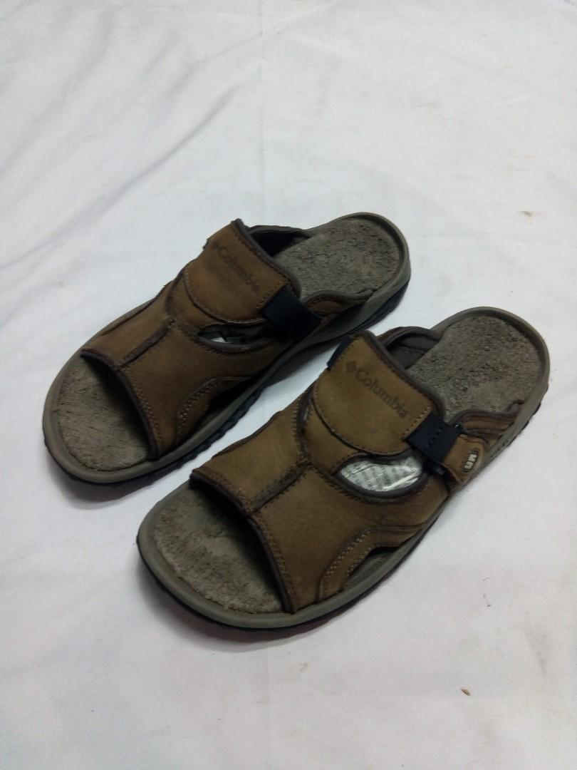Columbia slate slide sandal Men s Fashion Footwear Flipflops and Slides on Carousell