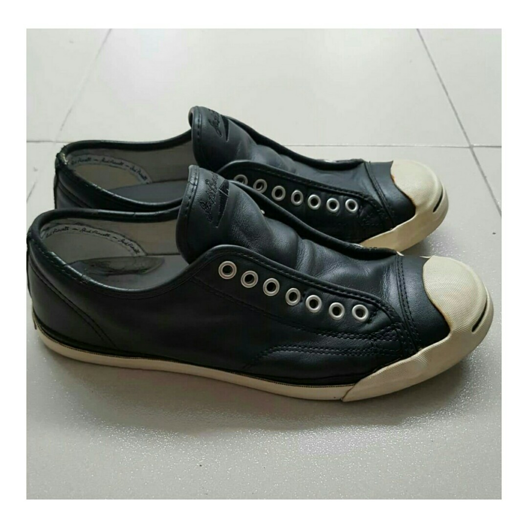 jack purcell leather slip