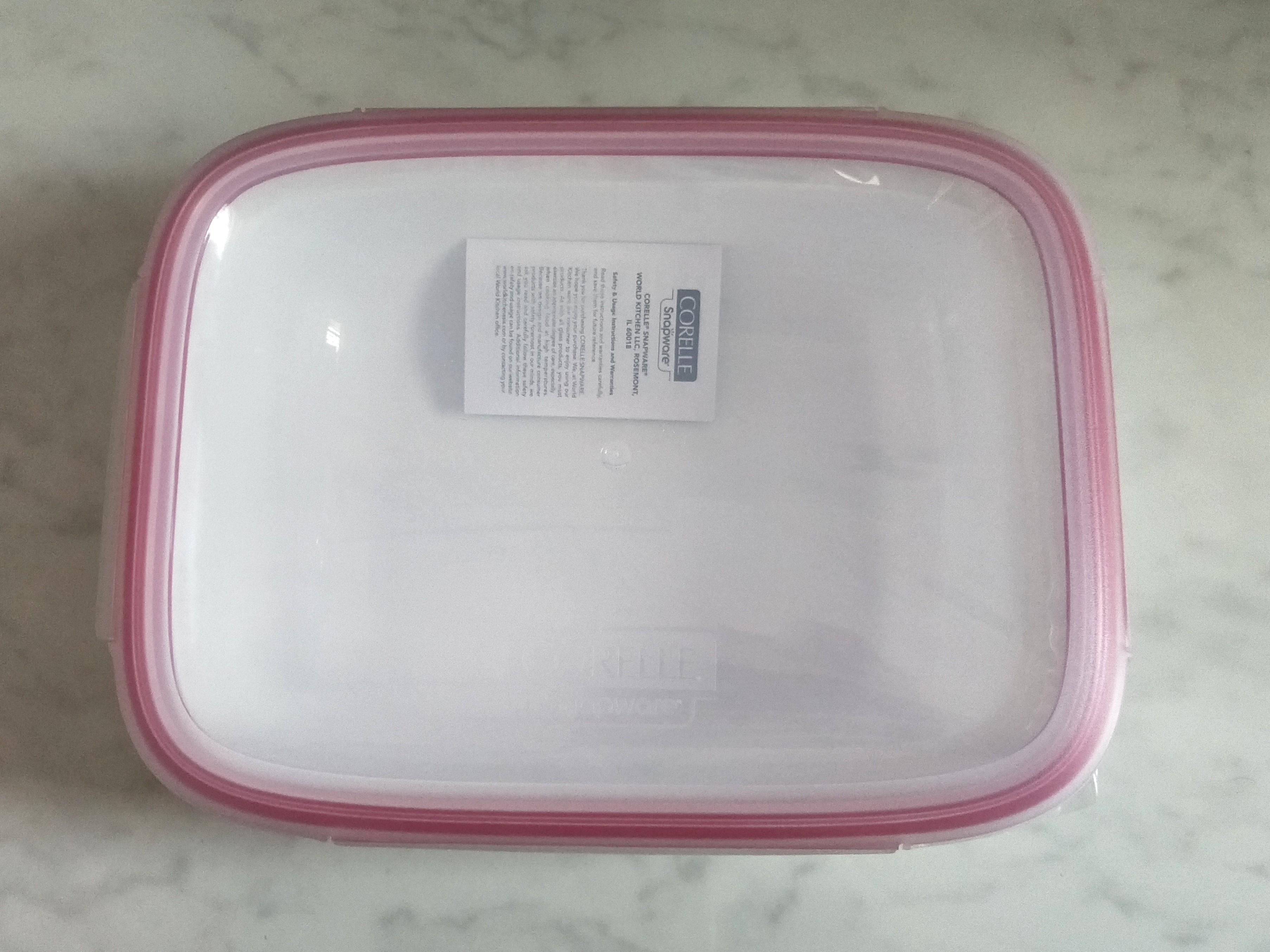 Corelle Snapware Winter Frost White Home Appliances