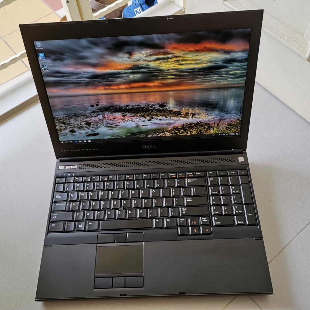 Dell Precision M4700 Intel I7 3940xm Quad 4 Cores 8 Threads Cpu 16gb Ram 960gb Samsung Ssd Nvidia Quadro K00m Windows 10 Professional Top Of The Line Full Hd Ultrasharp Dreamcolor Panel Electronics