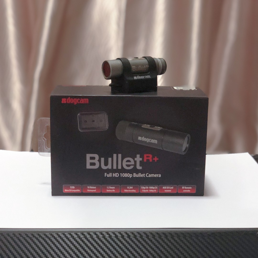 Dogcam Bullet R+ - Full HD 1080p bullet camera, Photography, Cameras,  Digital Cameras on Carousell