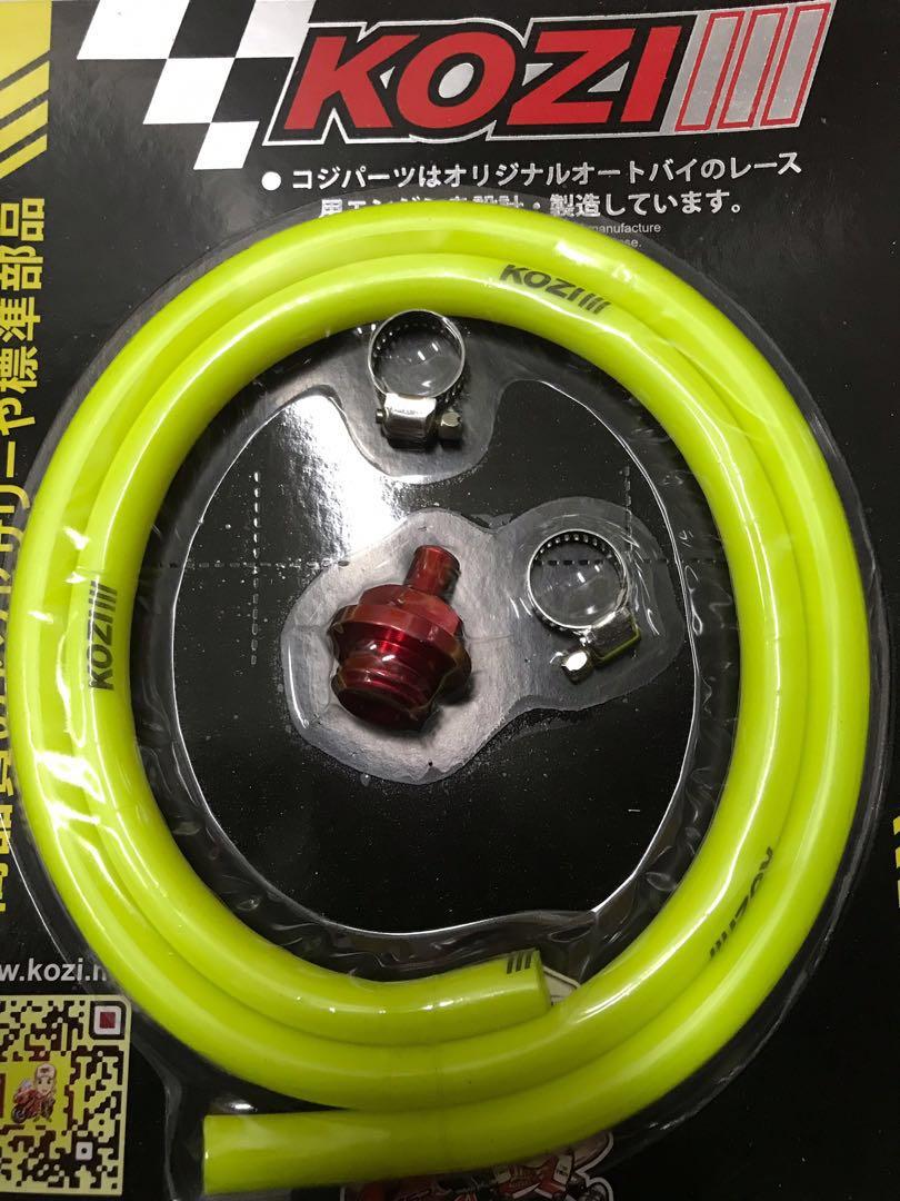 ENGINE OIL BREATHER HOSE YELLOW, Motorcycles, Motorcycle Accessories on