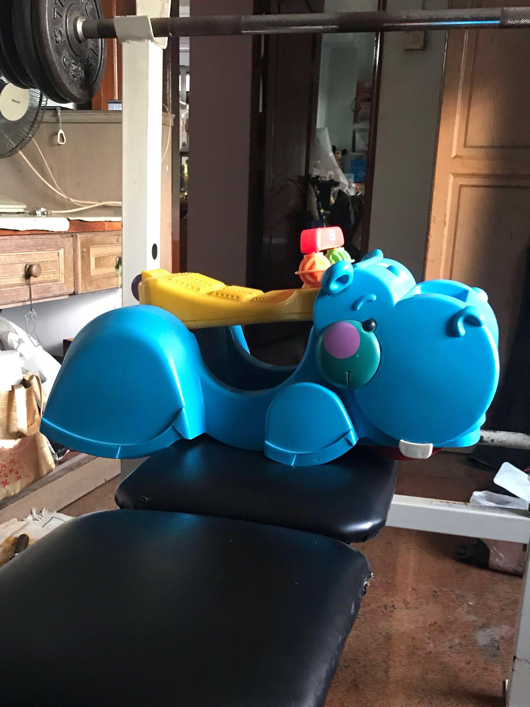 fisher price hippo ride on