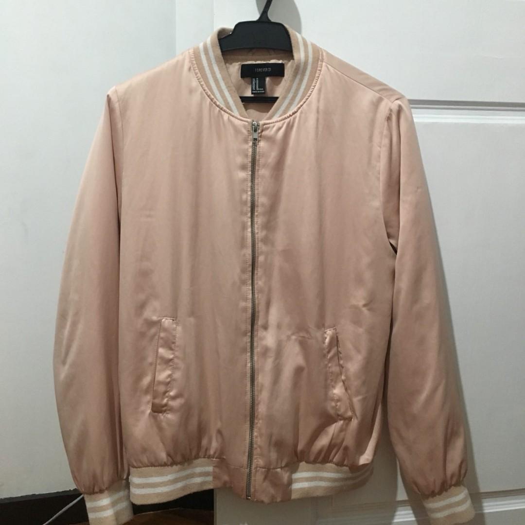 rose gold jacket forever 21