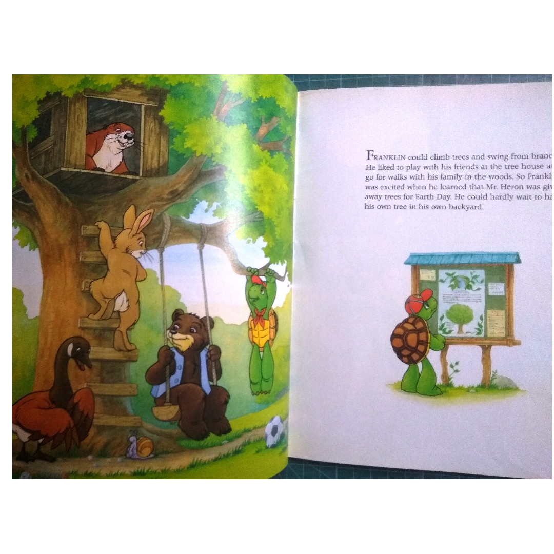 Franklin Plants A Tree By Paulette Bourgeois Brenda Clark