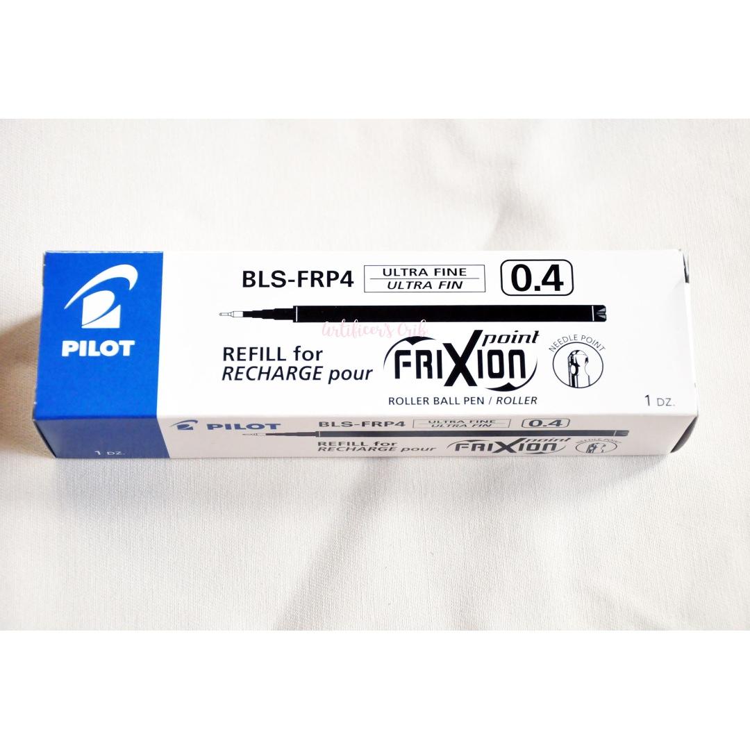 Frixion Refills (Category: Craft Supplies & Tools) located in Manila. Submitted by snowflakes.specials (Listing ID 206106492, Image 1). Description: Frixion refills anyone? Here it is! PHP 42/pc PHP 515/dozen Colors available: Black, Blue Points available: 0.4, 0.5, 0.7 By order: Red Mode of Payment: BDO, BPI, Security Bank, EastWest, LBC, Palawan Express, PayPal, GCash Courier: JRS, DPX, AP Cargo Meet ups (scheduled): Burger King Welcome Rotonda