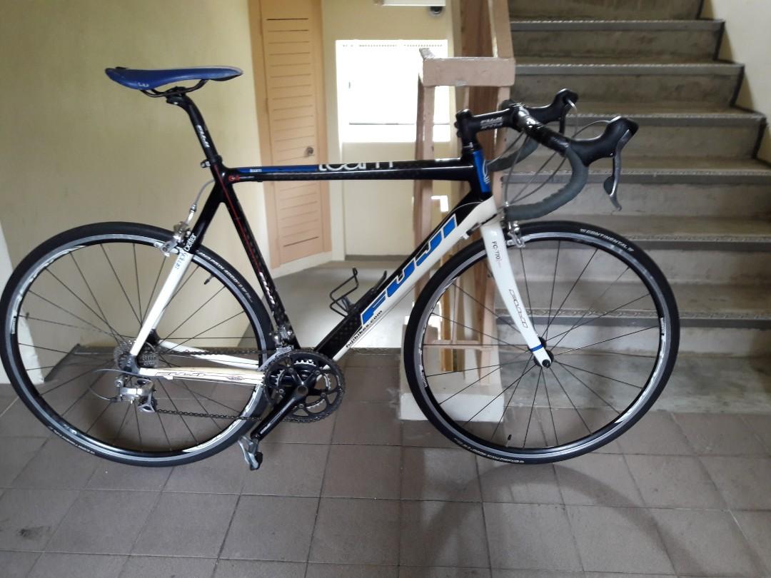 Fuji Team Carbon Road Bike Bicycle Bicycles Pmds Bicycles Road Bikes On Carousell