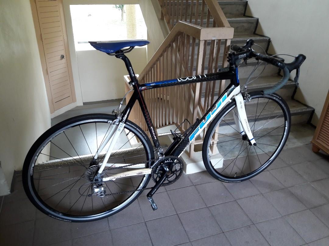 Fuji Team Carbon Road Bike Bicycle Sports Equipment Bicycles Parts Bicycles On Carousell