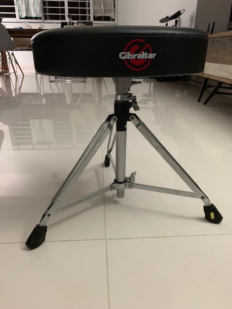 Gibraltar 6608 top heavy drum throne