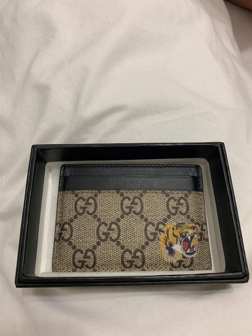 Need help QC this Gucci Tiger cardholder ($22) : r/Flexicas