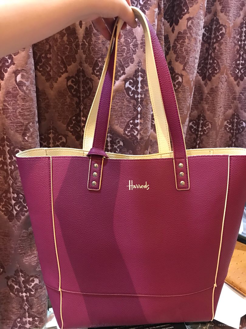 harrods reversible tote bag