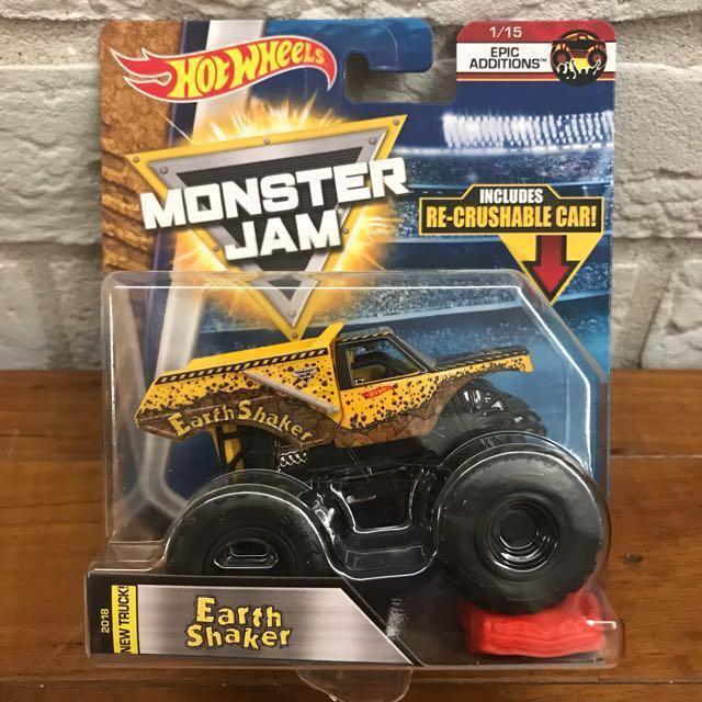 hot wheels earthshaker