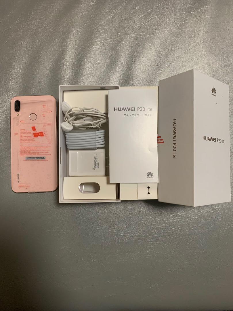 huawei p20 lite sakura pink mobile